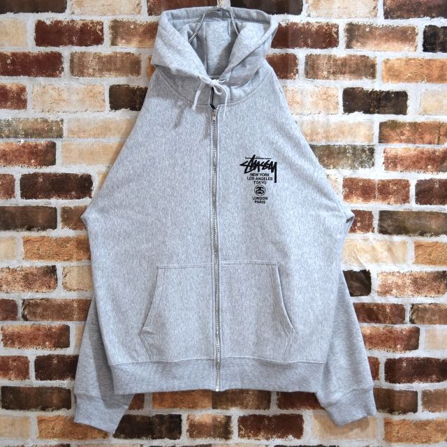 STUSSY - 【ステューシー】正規・新品タグ ワールドツアー 黒 L