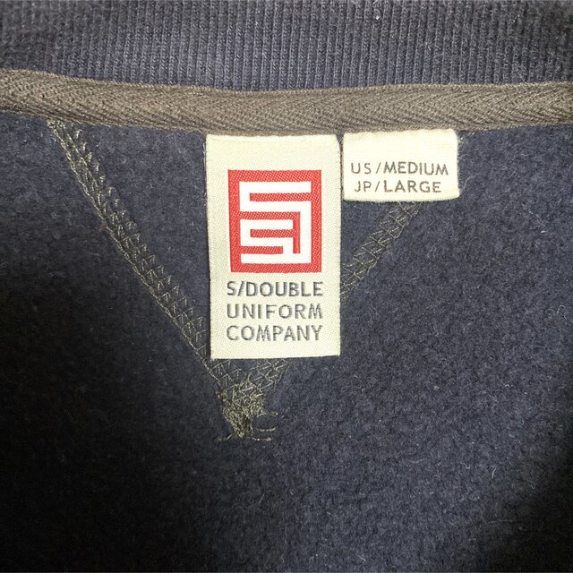 S/DOUBLE(エスダブル)の【 S/DOUBLE 】 スウェット　ネイビー　ステューシー　STUSSY メンズのトップス(スウェット)の商品写真