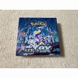 ポケモン(ポケモン)のポケモンカード バイオレットex シュリンク　なし 1BOX (Box/デッキ/パック)