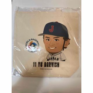 【希少!!新品ダルビッシュ】2023WBC侍ジャパン イラストトートバッグ(応援グッズ)