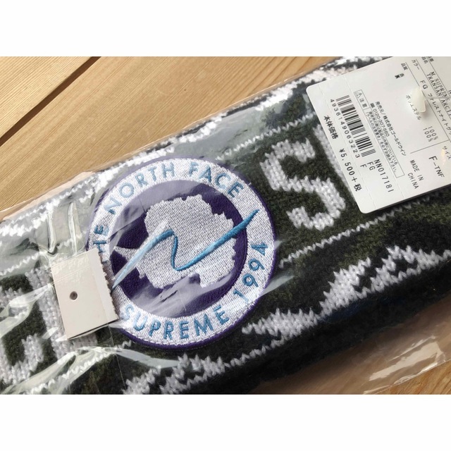 ［新品未使用］supreme north face headband