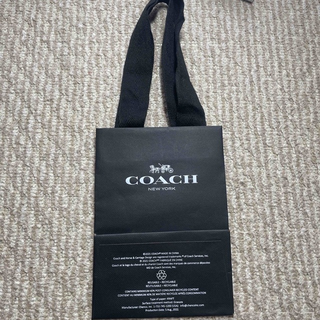 COACH(コーチ)のCOACH 袋 レディースのバッグ(ショップ袋)の商品写真