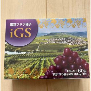 iGS4000 瞬芽ブドウ種子濃縮エキス 60粒 約2ヶ月分 新品未開封の