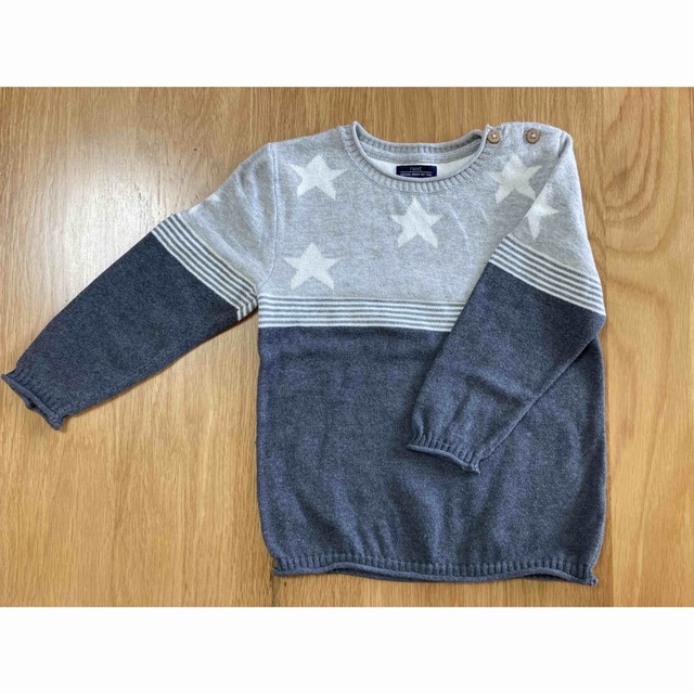 NEXT(ネクスト)の薄手ニット トップス 90 next キッズ/ベビー/マタニティのキッズ服男の子用(90cm~)(ニット)の商品写真