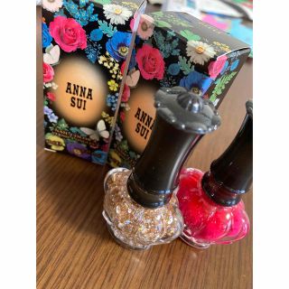 アナスイ(ANNA SUI)の再値引き！新品☆美品　ANNA SUI ネイル2本セット(マニキュア)