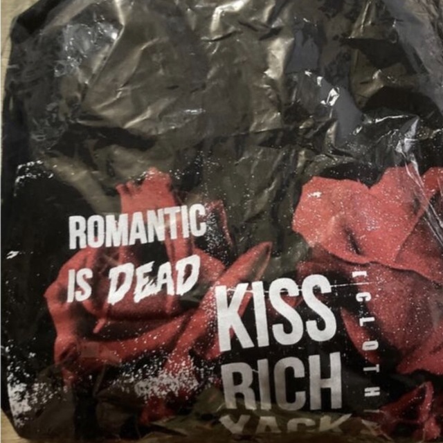 KRY  「DEATHROSE」　新品未使用品　薔薇　ROSE BIG パーカー