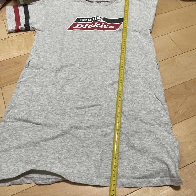 Dickies(ディッキーズ)の女児　Tシャツワンピ　140 キッズ/ベビー/マタニティのキッズ服女の子用(90cm~)(Tシャツ/カットソー)の商品写真