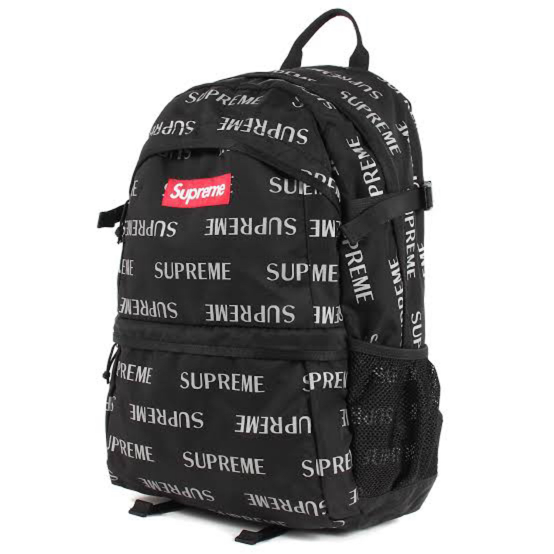 16AW supreme boxlogo backpack