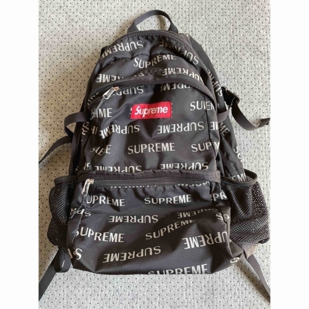 16AW supreme boxlogo backpack