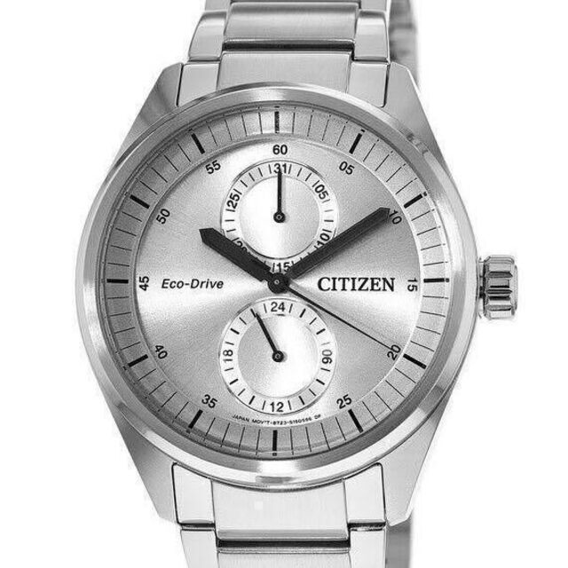 新品未使用】シチズン/CITIZEN メンズ腕時計 エコドライブ シルバー銀