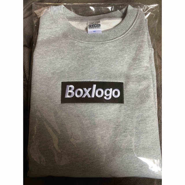 change Boxlogo Crewneck Sweatshirt（Grey） 1