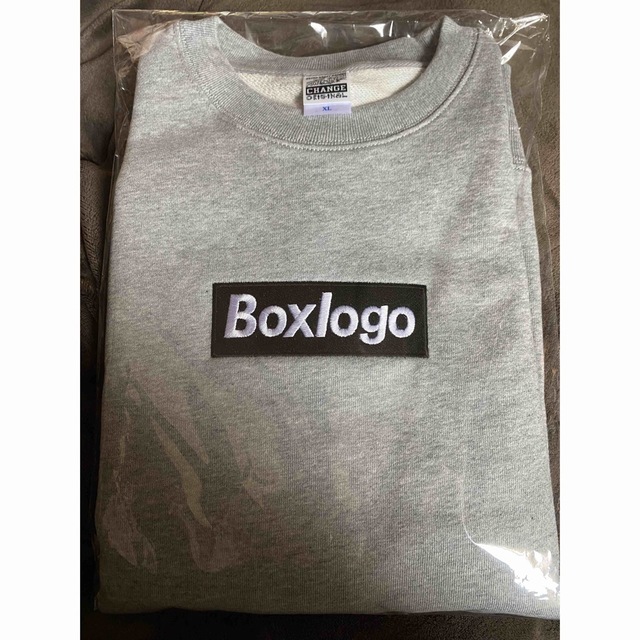 change Boxlogo Crewneck Sweatshirt（Grey）