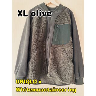 ユニクロ(UNIQLO)のユニクロ　White Mountaineering フリース　XL オリーブ(その他)