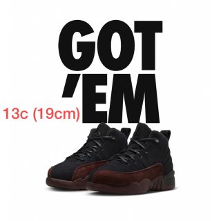 ナイキ(NIKE)のNIKE JORDAN 12 RETRO SP(PS)  19cm(スニーカー)