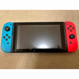 ニンテンドウ(任天堂)のNintendo Switch Joy-Con (L) ネオンブルー/ (R) (家庭用ゲーム機本体)