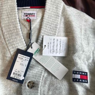 トミーヒルフィガー(TOMMY HILFIGER)のTommy カーディガン　新品　半額！！(カーディガン)