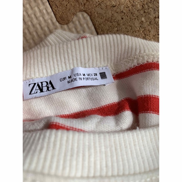 ZARA(ザラ)のZARA ボーダーロンT レディースのトップス(Tシャツ(長袖/七分))の商品写真