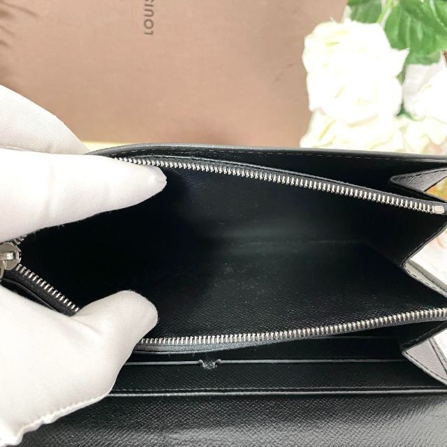 LOUIS VUITTON(ルイヴィトン)のW258 ルイヴィトン エピ ポルトフォイユ サラ 長財布 ノワール レディースのファッション小物(財布)の商品写真