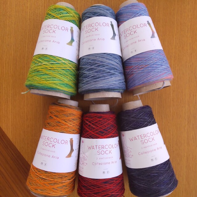 Laines du Nord Watercolor Sock ソックヤーン　毛糸