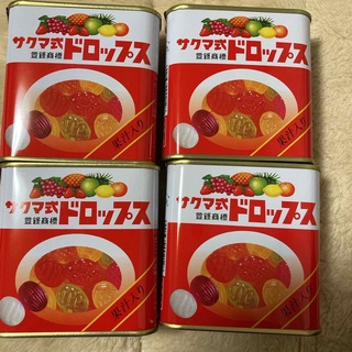 サクマ式ドロップス　４個(菓子/デザート)