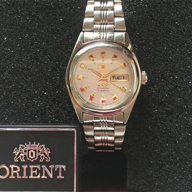 ORIENT(オリエント)の☆ORIENT オリエント 腕時計 シルバー☆ レディースのファッション小物(腕時計)の商品写真