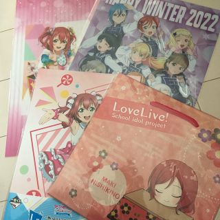 ラブライブ  クリアファイル　原宿竹下通り商店会　イラストボード　福袋(キャラクターグッズ)