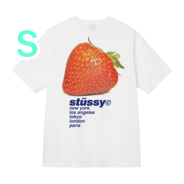 メンズSTUSSY STRAWBERRY TEE カットソー 半袖 Tシャツ