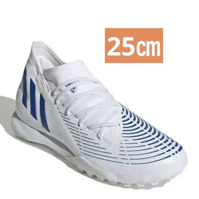 adidas(アディダス)のタグ付き未使用品！アディダス　プレデターエッジ3TF　25センチ スポーツ/アウトドアのサッカー/フットサル(シューズ)の商品写真