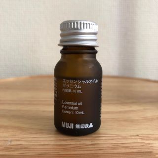 ムジルシリョウヒン(MUJI (無印良品))の無印良品　エッセンシャルオイル　ゼラニウム(エッセンシャルオイル（精油）)