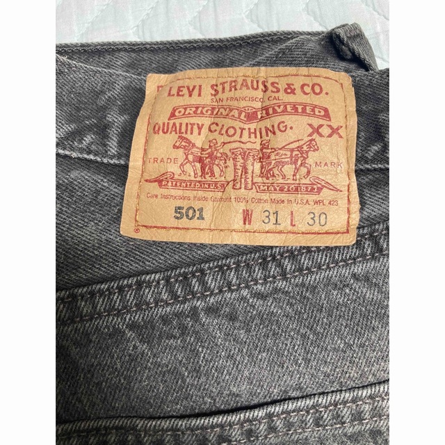 LEVISVINTAGE LEVIS BLACK 501