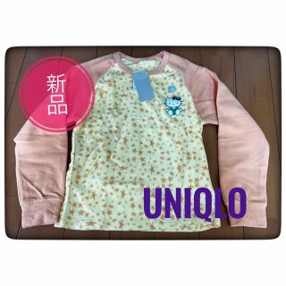 ユニクロ(UNIQLO)の【未使用】UNIQLO ハローキティ マイクロフリース(Tシャツ/カットソー)