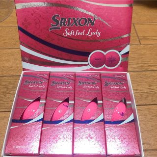 スリクソン(Srixon)の新品【SRIXON】ゴルフボール SOFT FEEL LADY ピンク(その他)