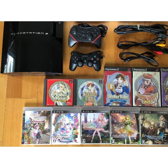 動作品 この1台でPS1/2/3ソフト遊べるPS3(20→320GB交換)MGS