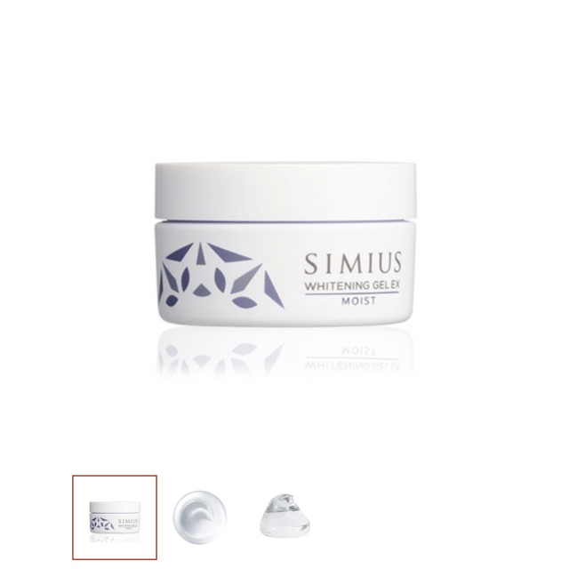 SIMIUS(シミウス)の【新品未開封】薬用ホワイトニングジェル EX　モイスト（しっとり） コスメ/美容のスキンケア/基礎化粧品(保湿ジェル)の商品写真