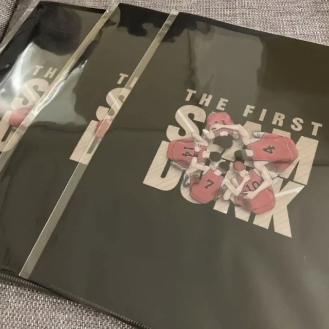 【新品未開封】THE FIRST SLAM DUNK クリアファイル　3枚セット エンタメ/ホビーのアニメグッズ(クリアファイル)の商品写真