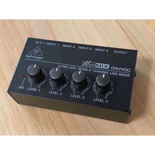 BEHRINGER MX400 MICROMIX 4chラインミキサー(ミキサー)