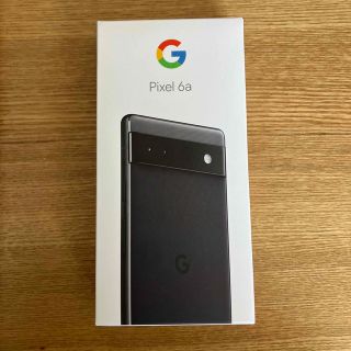 グーグル(Google)のPixel 6a 128GB チャコール（黒）【ガラスコーティング済】(スマートフォン本体)