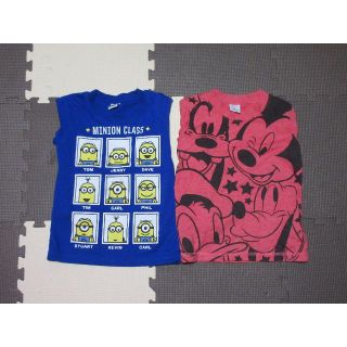 ディズニー(Disney)のディズニー 薄手長袖シャツ 2着セット　サイズ100cm(Tシャツ/カットソー)