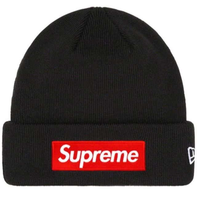 Supreme(シュプリーム)のSupreme New Era Box Logo Beanie Black メンズの帽子(ニット帽/ビーニー)の商品写真