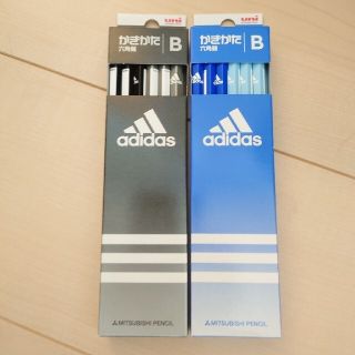 アディダス(adidas)のアディダス adidas B かきかた鉛筆 新品 2点セット スポーツ(鉛筆)