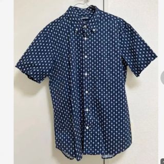 ランズエンド(LANDS’END)の【Lands' End】ランズエンド メンズ 柄 半袖シャツ(Tシャツ/カットソー(半袖/袖なし))