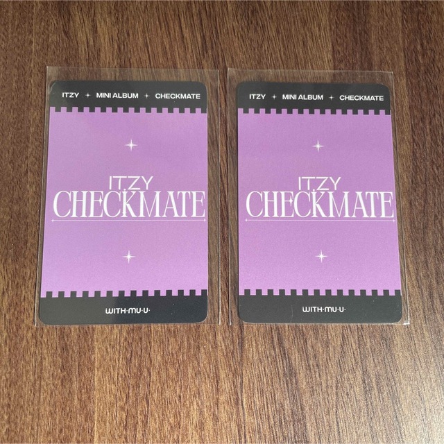 ITZY checkmate withmuu イェジ トレカ 2枚セット