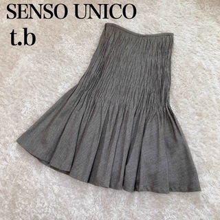 Sensounico - 慈雨○フレアースカート40ブラック／センソユニコの通販 