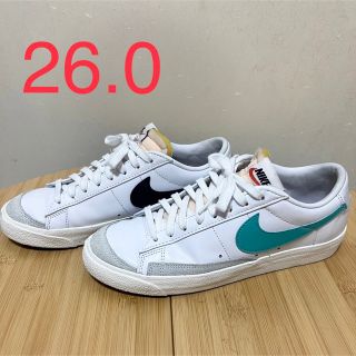 ナイキ(NIKE)のナイキ ブレーザー LOW  ビンテージ  ティファニーブルー 26cm(スニーカー)