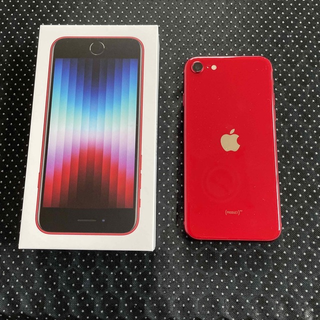 iPhone SE3 64GB （PRODUCT）RED 【美品】