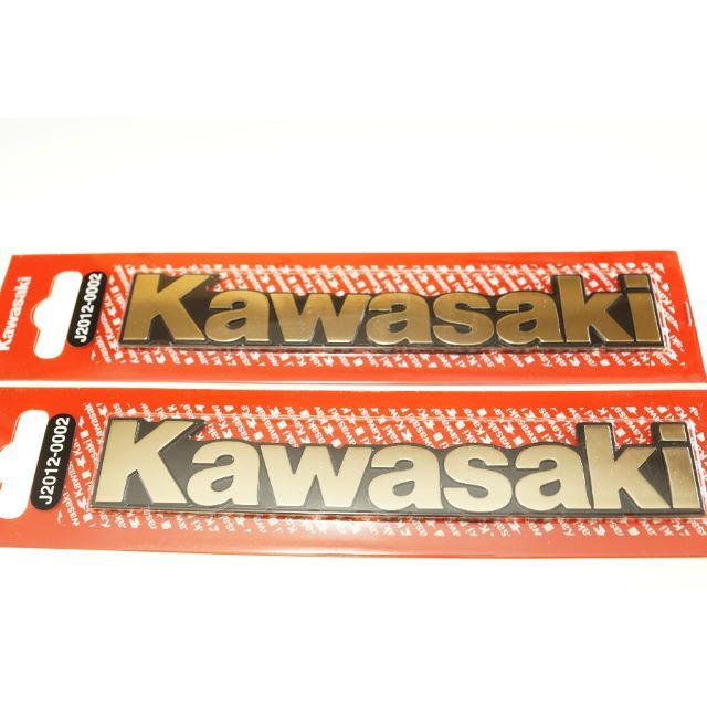 01-0144/カワサキ純正部品 Kawasaki タンクエンブレム 左右セット