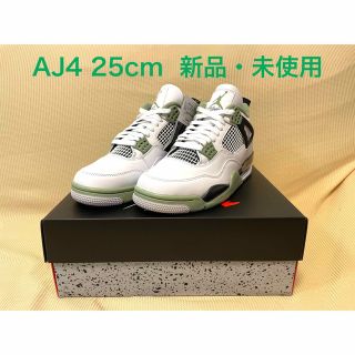 AIR JORDAN 4 Oil Green 25cm 新品・未使用(スニーカー)