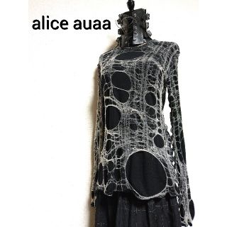 alice auaa - 【希少】alice auaa 蜘蛛の巣 ネット 長袖カットソーの
