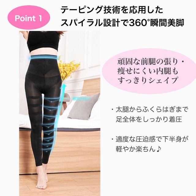 着圧レギンス L ガードル 体型カバー 補正下着 骨盤ショーツ ヒップ