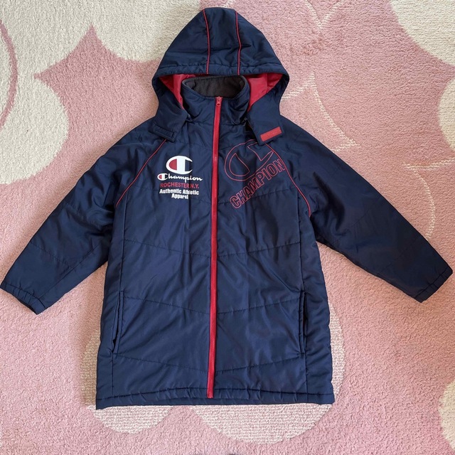 Champion(チャンピオン)のchampion ベンチコート キッズ/ベビー/マタニティのキッズ服男の子用(90cm~)(コート)の商品写真